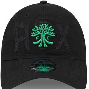 Black ATX Cap with Green Logo